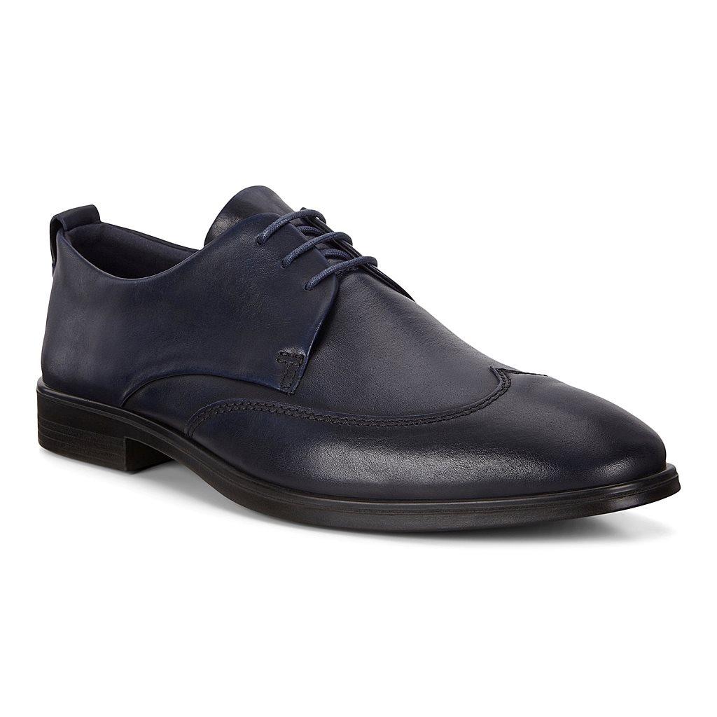 Chaussures Business Ecco Melbourne Homme Bleu 0981-NFGYR